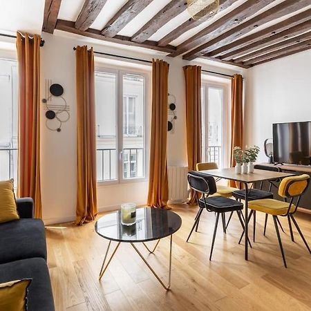 Grands Boulevards 22 : Appartement Cosy 1Br-4P Paris Bagian luar foto